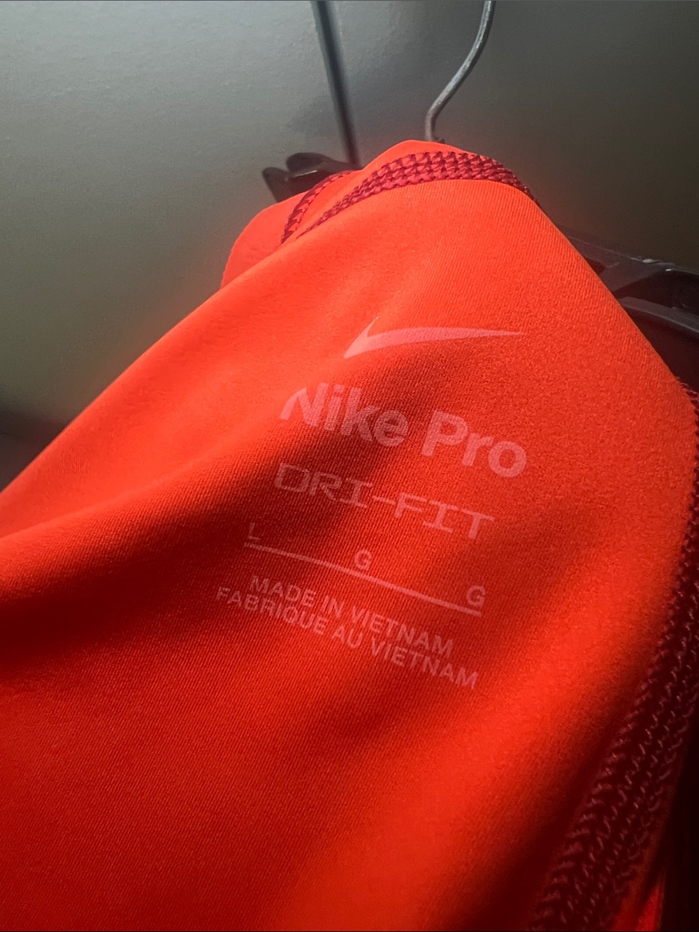 Nike Red Performance Compression Shorts - Picture 3 of 5